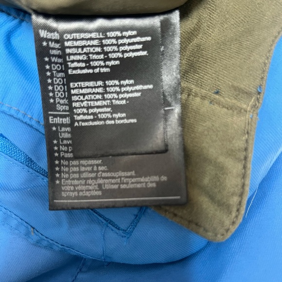 THE WHITE COLLECTION by BURTON Snowboarding Pants Blue Youth M (10/12) - Picture 6 of 9